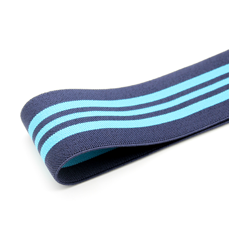 高弹涤纶松紧带 运动内衣松紧带运动护具助力带 60mm间色松紧带