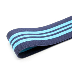 高弹涤纶松紧带 运动内衣松紧带运动护具助力带 60mm间色松紧带