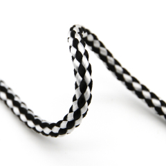 黑白彩色包芯绳4.5mm帐篷风绳卫衣帽绳裤腰裤头抽绳 PP丙纶箱包绳