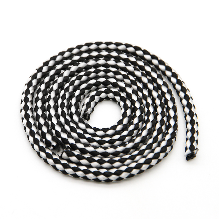 黑白彩色包芯绳4.5mm帐篷风绳卫衣帽绳裤腰裤头抽绳 PP丙纶箱包绳