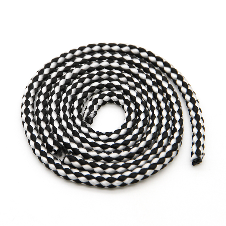 黑白彩色包芯绳4.5mm帐篷风绳卫衣帽绳裤腰裤头抽绳 PP丙纶箱包绳