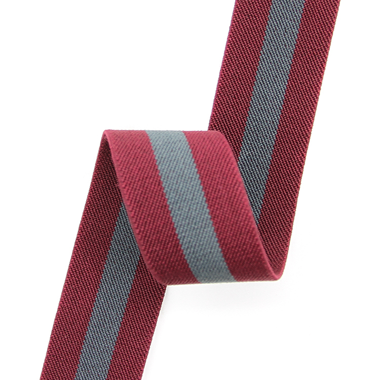 3.5CM加厚涤纶间色松紧带 运动裤橡筋带弹力腰带 健身器材阻力带