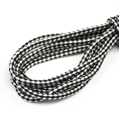 黑白彩色包芯绳4.5mm帐篷风绳卫衣帽绳裤腰裤头抽绳 PP丙纶箱包绳