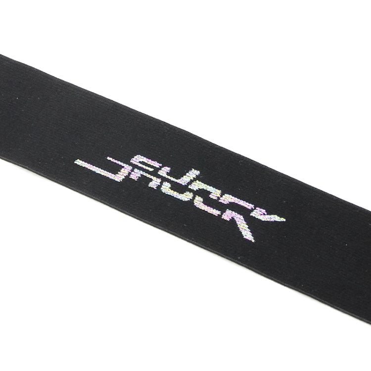 3.8CM氨纶高弹丝松紧带 内衣提花松紧带内裤橡筋腰带 弹力包边带