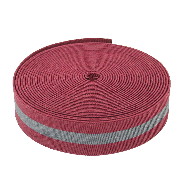 3.5CM加厚涤纶间色松紧带 运动裤橡筋带弹力腰带 健身器材阻力带