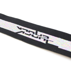 3.8CM氨纶高弹丝松紧带 内衣提花松紧带内裤橡筋腰带 弹力包边带