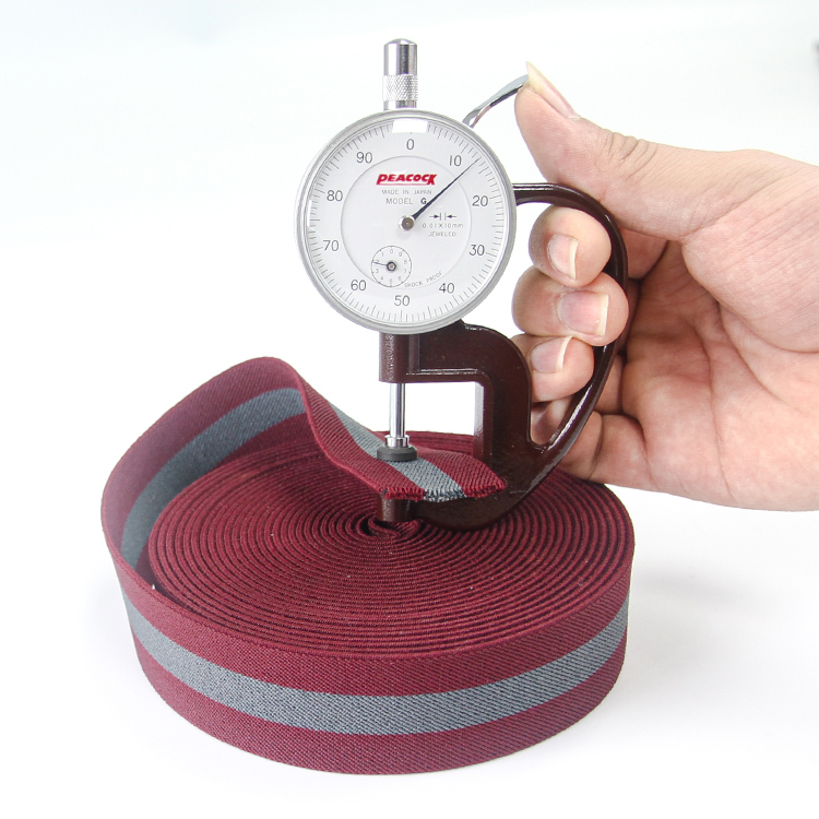 3.5CM加厚涤纶间色松紧带 运动裤橡筋带弹力腰带 健身器材阻力带