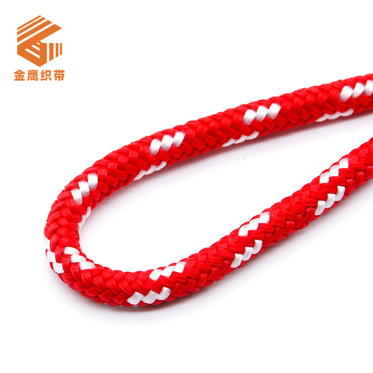 PP绳丙纶包芯绳 户外登山绳帐篷捆绑绳 彩色编织手提绳鞋带圆绳