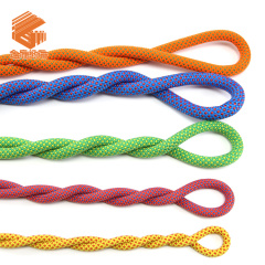 High strength polyester safety rope 8mm outdoor expansion climbing aid rope survival rope high altitude operation safety rope