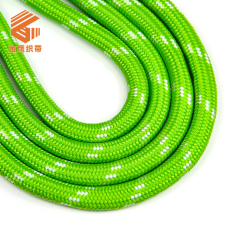 Color jump point strong pull braided rope 3mm-10mm polypropylene core rope outdoor mountaineering safety rope binding rope
