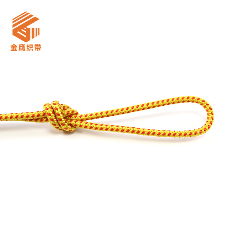 4mm high-strength polyester rope outdoor expansion climbing aid rope binding rope colorful high-altitude operation rescue rope