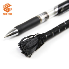 Factory direct sales 6mm-10mm black and white round latex elastic rope rubber band trampoline rope sports tension rope elastic rope