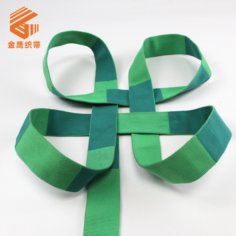 Polyester double-layer hollow imitation cotton thickened multi-color ribbon