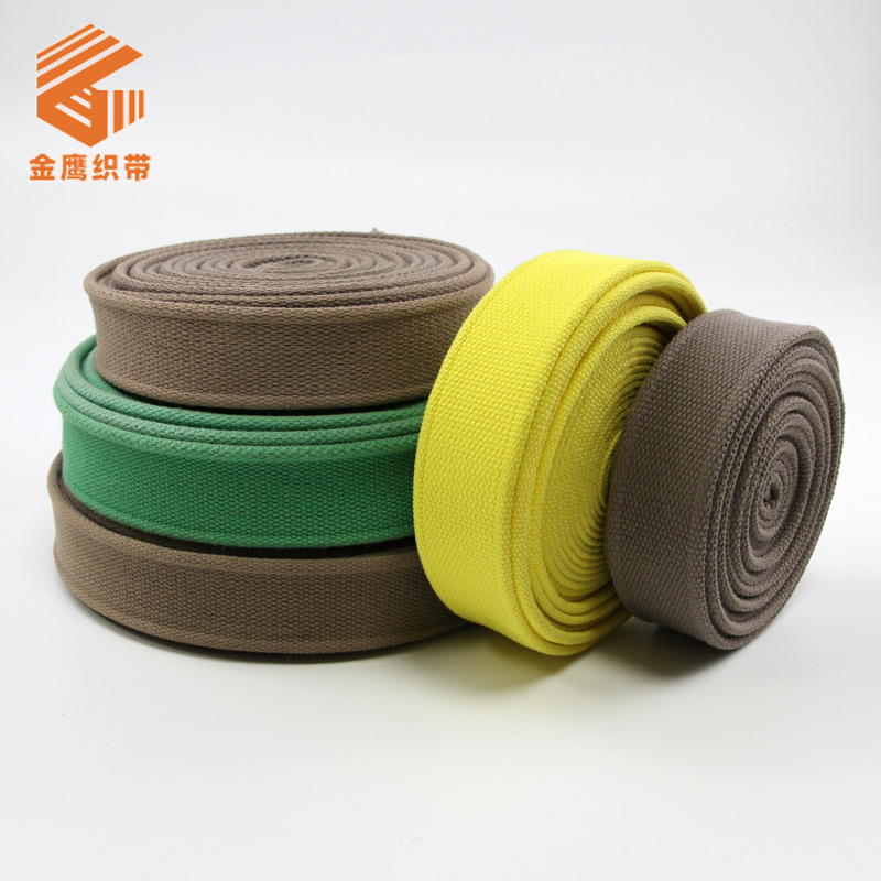 Beaded multi-color polyester cotton fabric belt with thickened waistband, canvas bag, backpack, luggage, polyester cotton fabric belt accessories