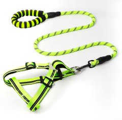 宠物用品批发定制狗带EVA反光胸背牵引带