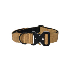 Pet Collar Neck Set Dog Leash Dog Ring Nylon Heavy Duty Tactical Pet Collar Walking Dog Training Collar For Outdoor