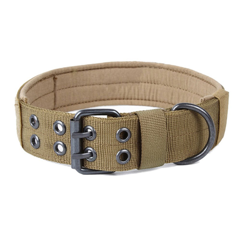 Nylon Heavy Duty Tactical Pet Collar Custom Pet Webbing Neck Set Training Collar Dog Tactical Collar Buckles For Horse