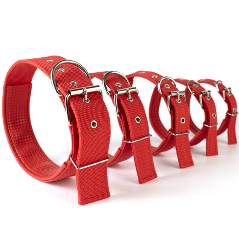 Single And Double Hole Dog Collar Small Medium And Large Dog Neck Set Foam Collar Pet Supplies Wholesale Stock Pet Dog Collar