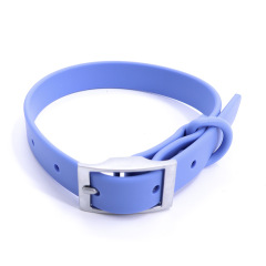 Pet Collar Dog Leash Collar PVC Wrapped Ribbon Customized Waterproof Pet Dog Leash Metal PVC Dog Collar And Leash