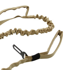 Cat Dog Elastic Webbing Leash Band With Shock Absorption Pet Traction Rope Nylon Belt Tactical Dog Leash Pet Collars & Leashes