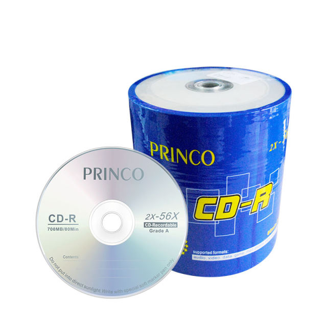 Wholesale Good quality  Empty 52x 700mb Princo CD-R Printable Blank CD