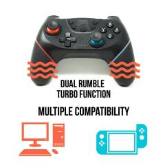 Bluetooth Pro Gamepad for N-Switch NS-Switch NS Switch Console Wireless Joystick Controller for Ps3 Ps4 Ps5 Playstation 4 5 3