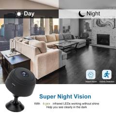 A9 Mini Camera Security Protection Video Surveillance Cameras with Wifi 1080p HD Night Version Micro Voice Videcam Smart Home