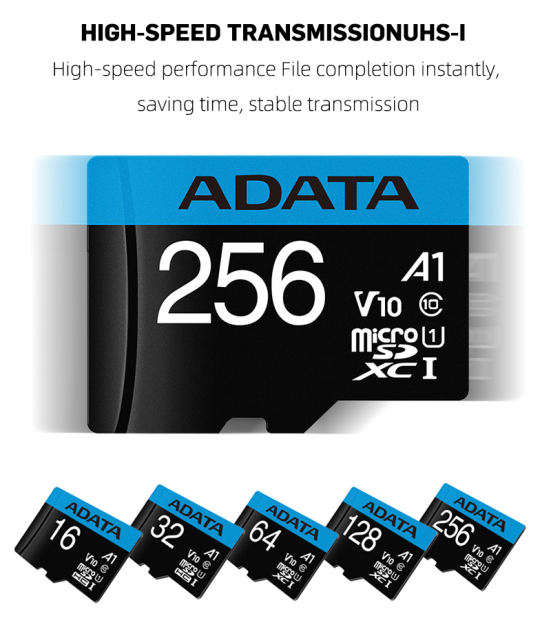 ADATA Mirco SD Card Class10 Speed TF Card  8GB 16GB 32GB 64GB 128GB SD Memory Card