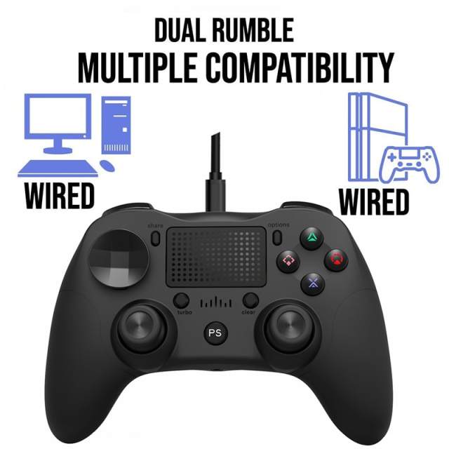 Universal Wired Gamepad for Android PC Set-Top Box Arcgade Machine Ps3 Ps4 Ps5 Laptop Game Console Accessories USB Interface