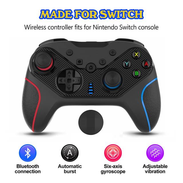 Wireless Gamepad for NS-Switch N-Switch Bluetooth Game Controller for Ps4 Ps5 Playstation 4 5 E-sports Game Accessories