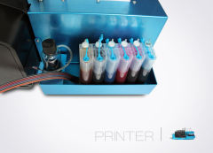 Full Automatic CD DVD Ep L1800 Printer with 50PCS CD Tray CD Printer