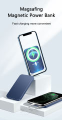 Led Digitial Display Wireless Fast Charging Magsafing Magnetic Power Bank