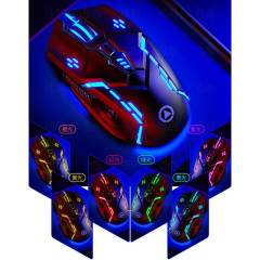 Ergonomic Wired Gaming Mouse LED 3200 DPI USB Computer Mouse Gamer RGB Mice G5 Silent Mause With Backlight Cable For PC Laptop