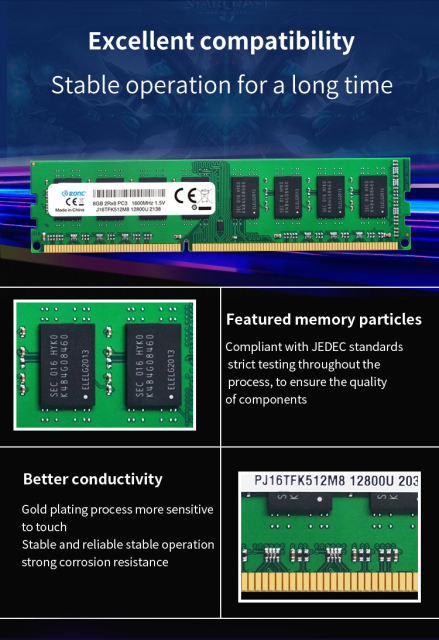 High Speed computer ram 2GB 4GB 8GB 1333mhz 1600mhz 1866mhz SODIMM DDR3 desktop memory