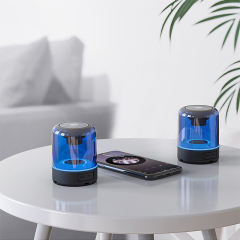 TO-11 Magnetic Bluetooth Speaker Portable True Wireless Stereo Speaker with LED Light Music Box 360 Degree Surround Sound Bar