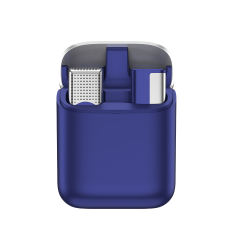 SX960 Wireless Lavalier Microphone Portable Audio Video Recording Mini Mic with Charging Case for iPhone Android Live Broadcast