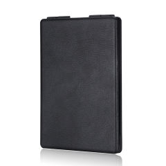 Portable Leather Folding Mini Bluetooth Keyboard Foldable Wireless Keypad for IOS/Android/Win/OS/HMS