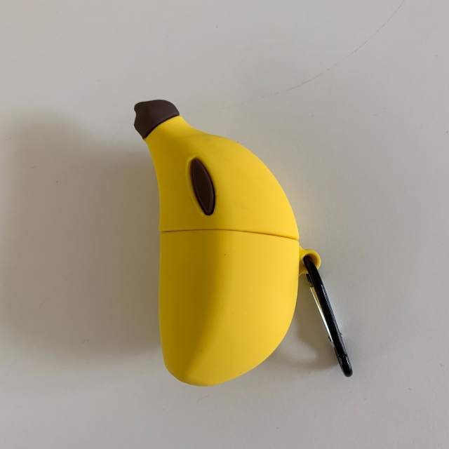 Earphone Protective Case for Airpods Pro 3 Kawaii Three-dimensional Banana Bluetooth Wireless Headset Sleeve for Airpod 1 2
