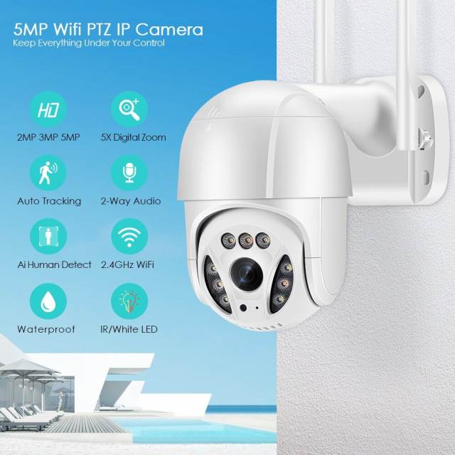 4K 8MP Outdoor Ip Camera 5MP 3MP 1080P Network Surveillance Cameras with Wifi Security Protection CCTV Mini Videcam Smart Home