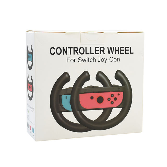 2pcs Racing Steering Wheel for Nintendos Nintend Switch Joy con Controller Handle Grips for Nitendo Switch Games ABS Material