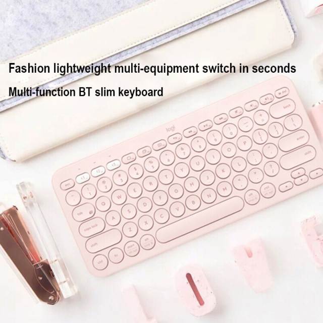 K380 multi-device Bluetooth wireless keyboard linemate multi-color Windows MacOS Android IOS Chrome OS universal