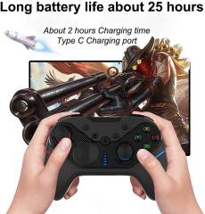 Bluetooth Controller Gamepad Wireless Joystick Joypad for NS-Switch/Switch Lite/PC/iOS/Android Game Control