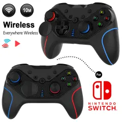 Bluetooth Controller Gamepad Wireless Joystick Joypad for NS-Switch/Switch Lite/PC/iOS/Android Game Control