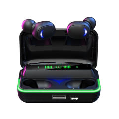 E10 TWS Bluetooth Earphone Wireless Headphone Stereo Gaming Sport Music Min Headset Earbuds Microphone For Connect To Smartphone