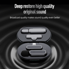 New Wireless Lavalier Microphone Audio Video Recording Noise Reduction Mic With Charging Box Suitable for iPhone iOS Android