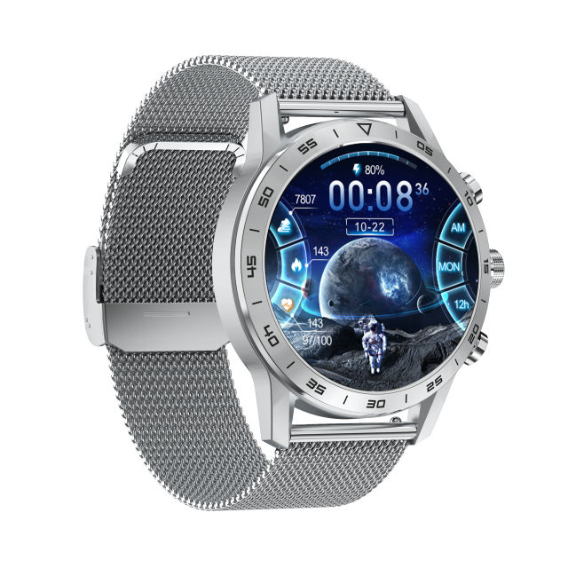 KK70 PPG ECG Smart Watch Men Wireless charging Bluetooth Call Music Player IP68 Waterproof Password 454*454 Smartwatch