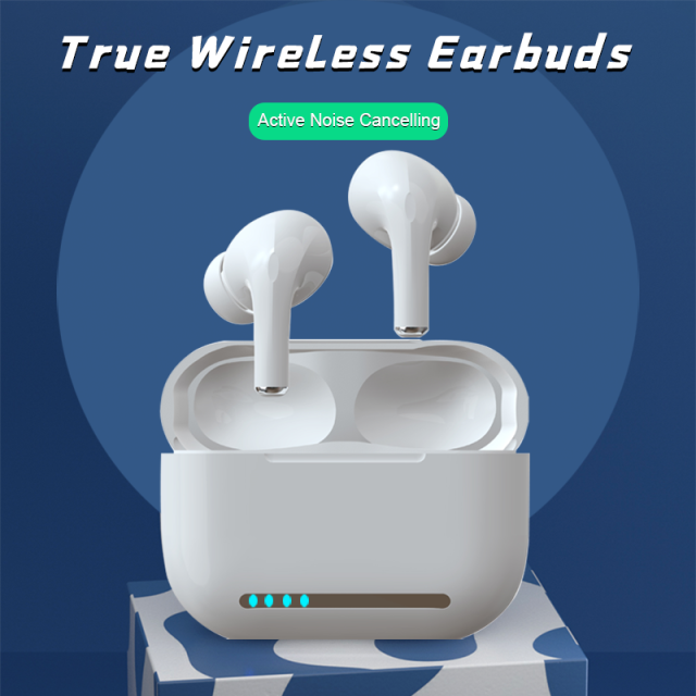D08 ANC active noise reduction Earphone wireless HD call-HiFi heatset IPX5 Waterproof bluetooth 5.1 earbud with Type-C Cable