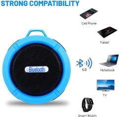 C6 Waterproof Portable Speaker Outdoor Sport Sound Box Mini Bluetooth Audio Mobile Phone Car Subwoofer Small Speakers