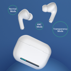 D08 ANC active noise reduction Earphone wireless HD call-HiFi heatset IPX5 Waterproof bluetooth 5.1 earbud with Type-C Cable