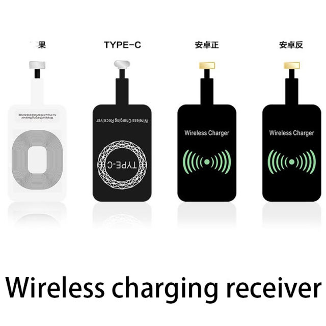 5W Qi Wireless Charging Receiver for Apple Android Smart Phone Wireless Charger Sticker Receiver for Iphone 11 12 13 Pro Max Xr